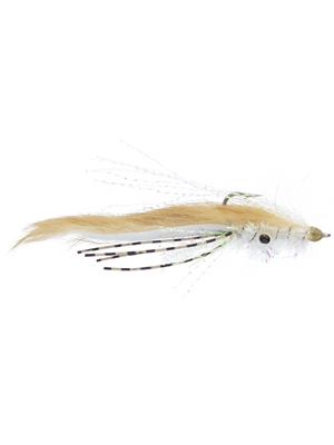 ehler's long strip bonefish fly tan