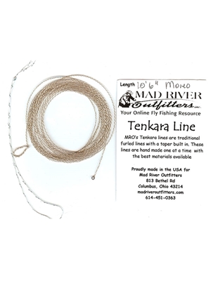 furled mono tenkara lines