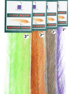 Just Add H2O Flash Blend Baitfish Brush 3" Blane Chocklett's Fly Tying Materials at Mad River Outfitters
