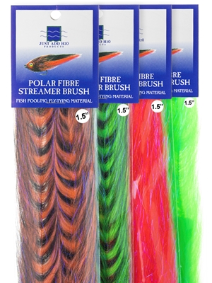 Just Add H2O Polar Fiber Streamer Brushes 1.5" Blane Chocklett's Fly Tying Materials at Mad River Outfitters