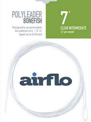 Airflo Bonefish Polyleaders- Intermediate Airflo Poly Leaders