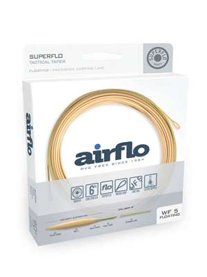 Airflo Ridge 2.0 Superflo Tactical Taper fly line bass pike musky fly lines