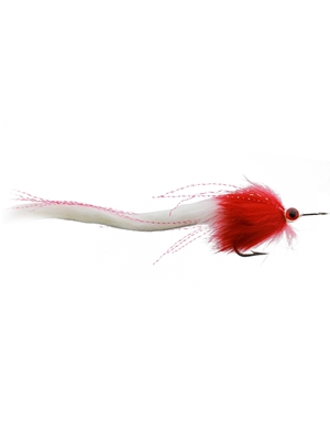 barry's pike fly red white flies for saltwater, pike and stripers