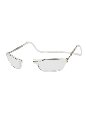 clic reading glasses in clear Clic Goggles Mags