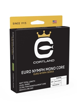 Cortland Euro Nymph Mono Core Fly Line Euro Nymph Leaders and Tippets