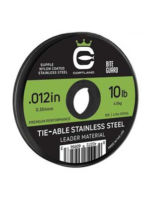 Cortland Tie-Able Stainless Steel Wire Tippet Material Saltwater Tippet  and  Leaders