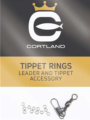Cortland Competition Tippet Rings Euro Nymph Leaders and Tippets