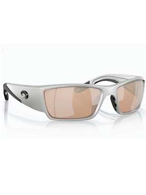 Costa Corbina Pro Sunglasses- silver metallic with copper silver mirror 580G lenses Costa del Mar