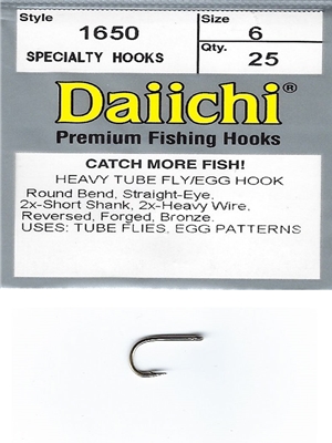 Daiichi 1650 Fly Hooks fly tying hooks for salmon and steelhead