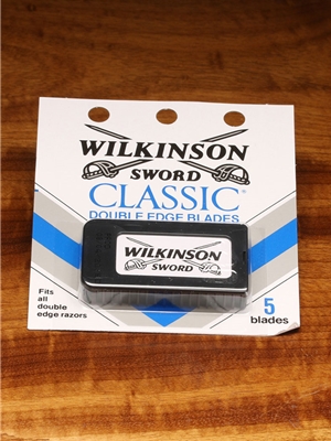 Wilkinson Sword Classic Double Edge Razor blades Bodies, Foam, Legs  and  Bass Bugs