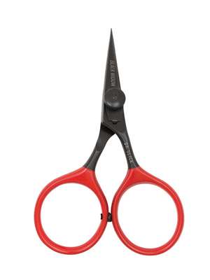Dr. Slick Black Widow Razor Scissors- 4" All-Purpose New Fly Tying Materials at Mad River Outfitters