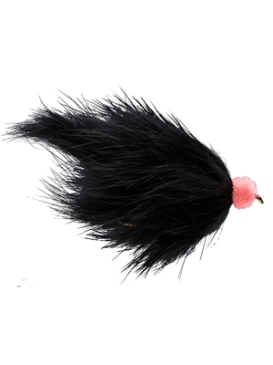 Egg Sucking Bunny Leech- Black steelhead and salmon flies