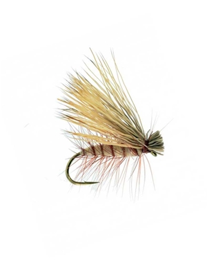 Elk Hair Caddis- Tan Standard Dry Flies - Attractors and Spinners