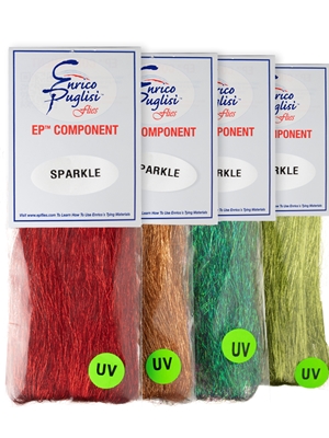 EP Sparkle Tube Fly Materials
