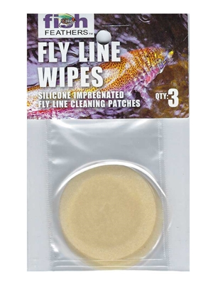 Fish Feathers Fly Line Wipes fly line cleaner