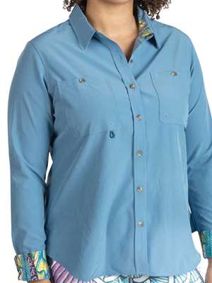 FisheWear Kaleido King Signature Fishing Shirt Mad River Outfitters Women's SALE page