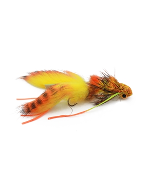 galloup's nancy p streamer fire tiger Largemouth Bass Flies - Subsurface