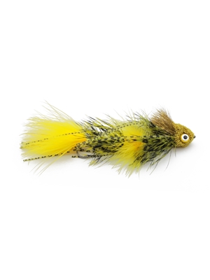 Kelly galloup's sex dungeon streamer fly yellow Modern Streamers - Sculpins