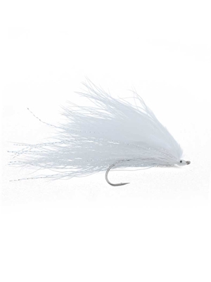 kelly galloups stacked blonde fly white Largemouth Bass Flies - Subsurface