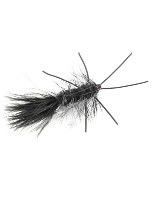 galloup's warbird fly black wooly buggers