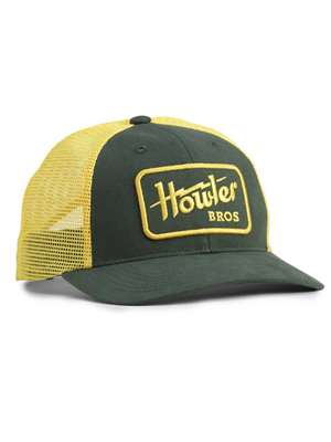 Howler Brothers Electric Standard Hat in Green Twill Fly Fishing hats at Mad River Outfitters