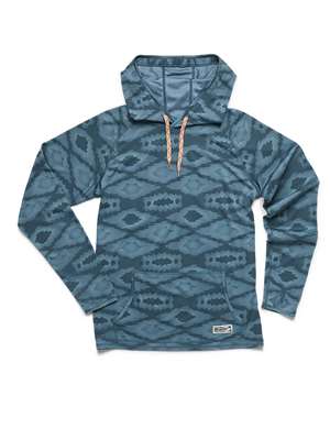 Howler Brothers Loggerhead Hoodie in Taki: Dark Slate mad river outfitters Men's Sun and Bug Gear