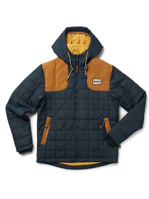 Howler Brothers Spellbinder Parka in Darkness Blue/Buckskin Fly Fishing Apparel SALE at Mad River Outfitters