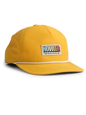 Howler Brothers Chargers Snapback in Yellow Fly Fishing hats at Mad River Outfitters