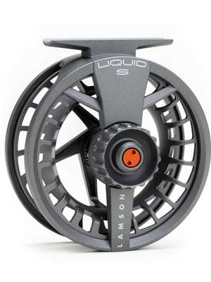 Lamson Liquid S Fly Reels- smoke New Fly Reels at Mad River Outfitters