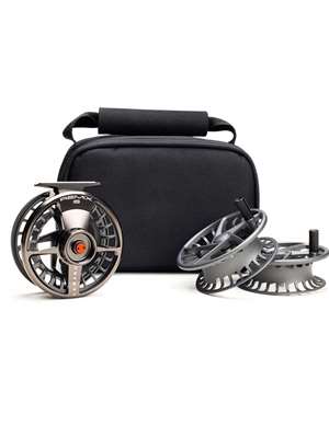 Lamson Remix S Fly Reels 3-Pack-- smoke Lamson Fly Reels