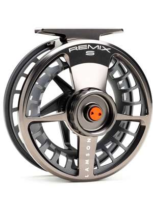Lamson Remix S Fly Reels- smoke New Fly Reels at Mad River Outfitters