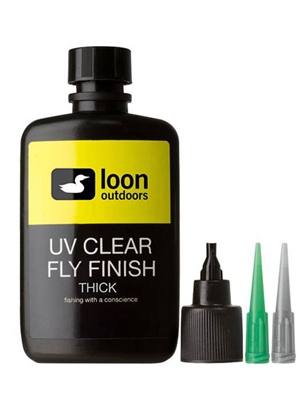 loon uv clear thick fly finish 2 ounce Blane Chocklett's Fly Tying Materials at Mad River Outfitters