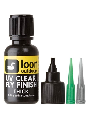 loon uv clear thick fly finish 1/2 ounce Blane Chocklett's Fly Tying Materials at Mad River Outfitters