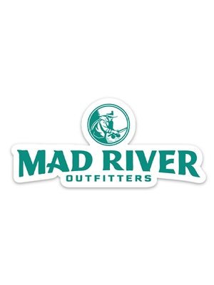 MRO Logo Vinyl Sticker at Mad River Outfitters! Fly Fishing Stickers