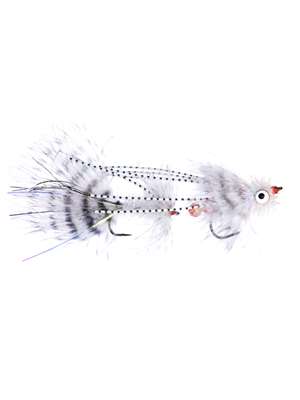 Maddin's OG Mini Circus Peanut - white New Flies at Mad River Outfitters