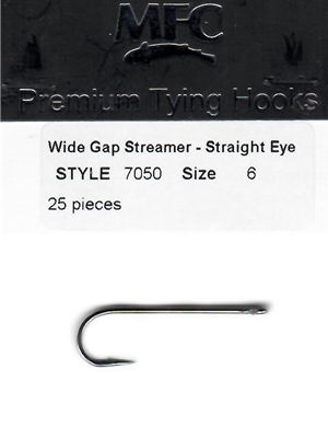 MFC Wide Gap Streamer Straight Eye Hook - Kelly Galloup's at Mad River Outfitters! streamer fly tying hooks