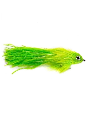 montauk monster fly chartreuse flies for saltwater, pike and stripers