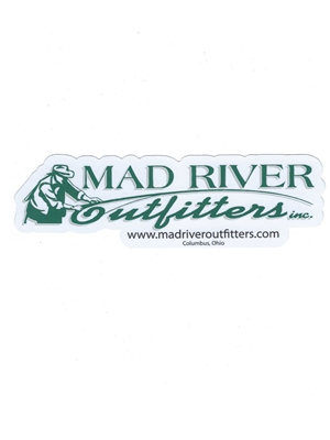 Mad River Outfitters Logo Sticker Fly Fishing Stickers
