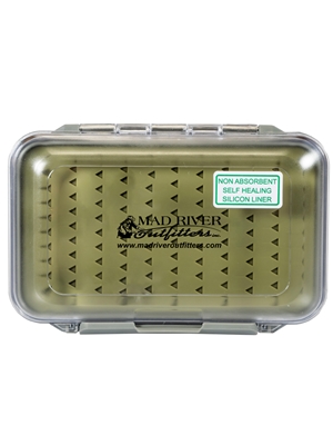 Mad River Outfitters Silicone Double Sided Fly Box Large at Mad River Outfitters Mad River Outfitters Fly Boxes at Mad River Outfitters