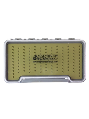 Mad River Outfitters Slim Silicone Fly Box Large at Mad River Outfitters Mad River Outfitters Fly Boxes at Mad River Outfitters