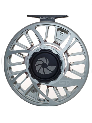 Nautilus GTX Fly Reel- brushed titanium New Fly Reels at Mad River Outfitters