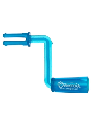 Omnispool Switchbox Crank Handle Blue fly line cleaners and accessories