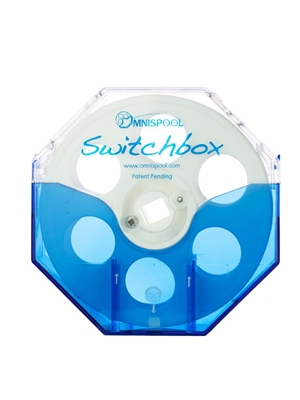 Omnispool Switchbox Blue fly line cleaners and accessories