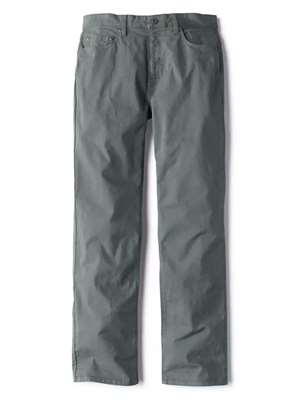 Orvis 5-Pocket Stretch Twill Pants- Granite Orvis Men's Clothing