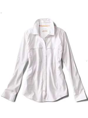 Orvis Women's Open Air Caster Shirt- White Orvis Women's Clothing
