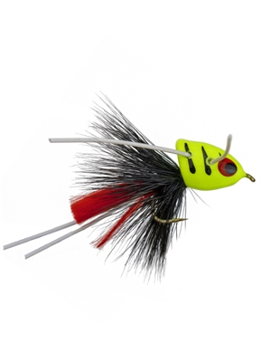 micro slider bluegill fly chartreuse panfish and crappie flies