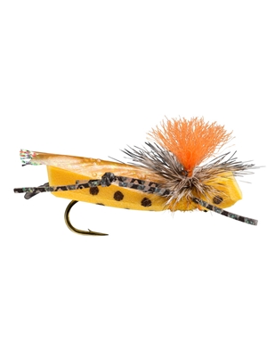 Parachute Frankenhopper fly- yellow panfish and crappie flies