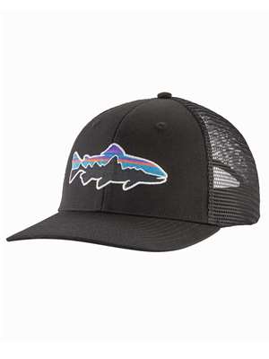 Patagonia Fitz Roy Trout Trucker in Black New Hats at Mad River Outfitters