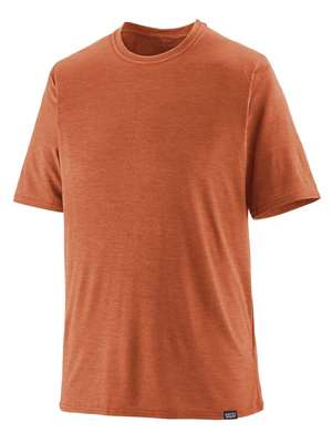 Patagonia Men's Capilene Cool Daily Shirt in Sienna Clay: Light Sienna Clay X-Dye fly fishing sun and bug stuff