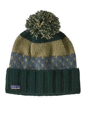Patagonia Snowbelle Beanie in Ridge: Northern Green Fly Fishing Apparel SALE at Mad River Outfitters